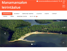 Tablet Screenshot of manamansalo.fi